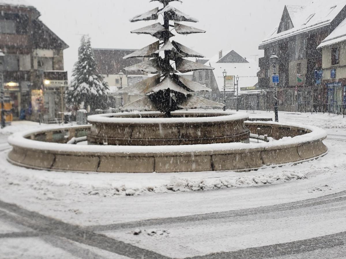 Studio St Lary Village-Vue Montagne. Saint-Lary-Soulan Bagian luar foto