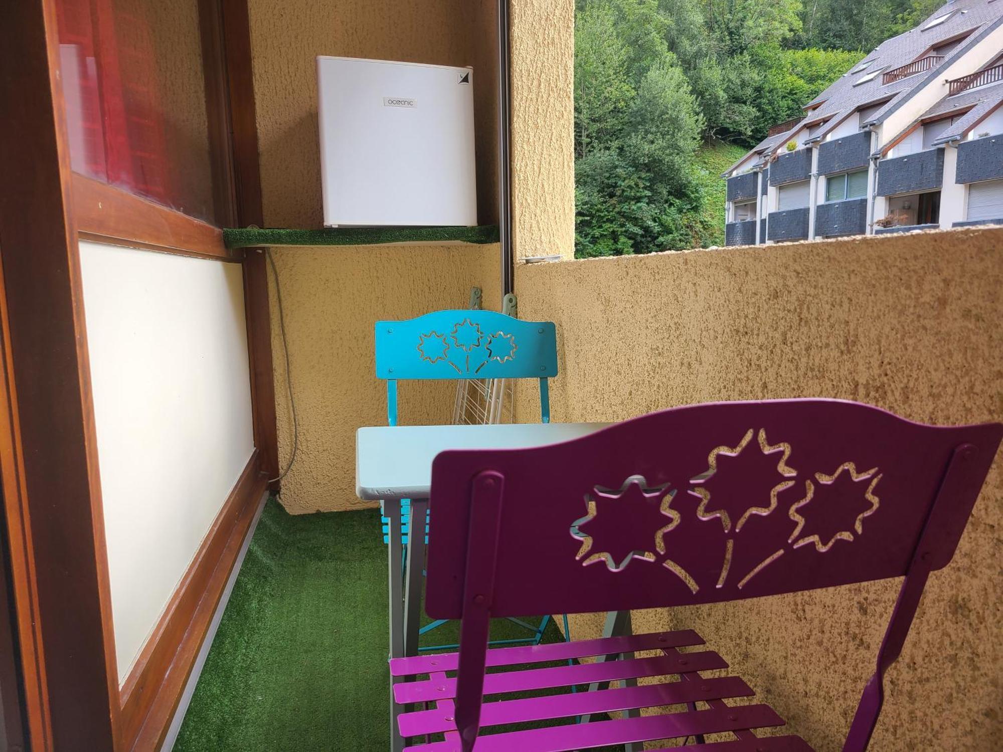 Studio St Lary Village-Vue Montagne. Saint-Lary-Soulan Bagian luar foto